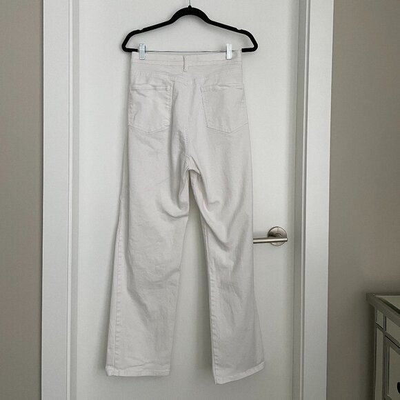 White Denim Jeans 5 Pocket Gloria Vanderbilt Amanda Size 18 - Picture 3 of 6